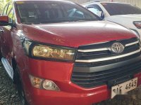 Sell Red 2017 Toyota Innova in Quezon City