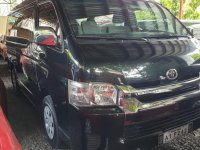 Sell Black 2018 Toyota Hiace Manual Diesel at 10000 km in Quezon City