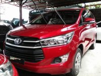 Red Toyota Innova 2017 Manual Diesel for sale in Manila