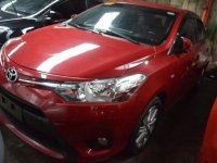 Red Toyota Vios 2017 Manual Gasoline for sale 