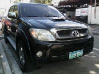 Black Toyota Hilux 2010 for sale Manual