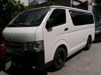 Sell White 2017 Toyota Hiace Manual Diesel at 11800 km
