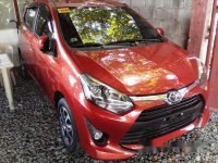 Selling Orange Toyota Wigo 2017 Automatic Gasoline 