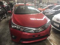 Red Toyota Altis 2017 Automatic Gasoline for sale in Quezon City