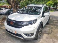 Selling White Honda BR-V 2017 Automatic Gasoline in Pasig