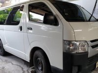 White Toyota Hiace 2017 at 20000 km for sale