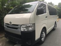 White Toyota Hiace 2019 for sale in Quezon City