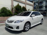 Pearl White Toyota Altis 2013 Automatic Gasoline for sale in Quezon City