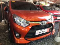 Orange Toyota Wigo 2019 for sale in Manual