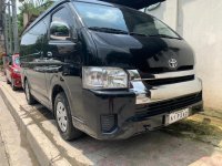 Selling Black Toyota Hiace 2018 in Quezon City