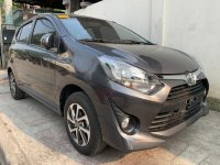 Selling Gray Toyota Wigo 2019 Hatchback in Quezon City