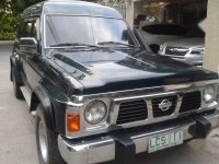 Sell Green 1994 Nissan Patrol at Manual Diesel at 161000 km in Pasig
