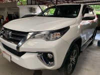 White Toyota Fortuner 2017 for sale in Quezon City