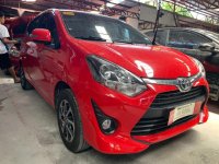 Red Toyota Wigo 2019 for sale in Quezon City