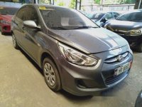 Sell Grey 2017 Hyundai Accent Manual Gasoline at 34000 km in Makati