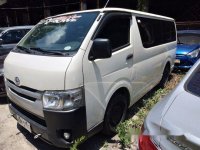 Selling White Toyota Hiace 2016 at 241000 KM in Makati