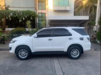 White Toyota Fortuner 2014 at 70000 km for sale in Cebu City