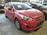 Sell Red 2017 Hyundai Accent at 26000 km in Makati