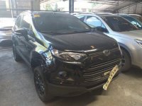 Black Ford Ecosport 2017 Automatic Gasoline for sale in Makati