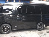 Black Toyota Hiace 2015 Automatic Diesel for sale in Parañaque