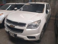 White Chevrolet Trailblazer 2016 at 43000 km for sale