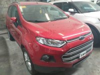 Red Ford Ecosport 2016 Manual Gasoline for sale in Makati