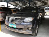 Grey Toyota Fortuner 2014 at 48000 km for sale 