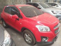Red Chevrolet Trax 2017 at 13000 km for sale
