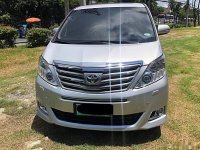 Silver Toyota Alphard 2012 for sale in Manila