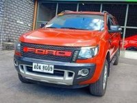 Selling Orange Ford Ranger 2015 at 60000 km in Pasig
