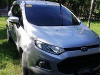 Selling Silver Ford Ecosport 2017 Manual Gasoline in Olongapo