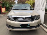 2012 Toyota Fortuner Automatic Gasoline for sale 