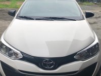 White Toyota Vios 2019 Sedan Manual Gasoline for sale