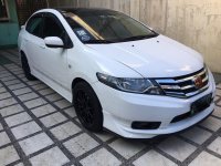 White Honda City 2012 Sedan at 70000 km for sale