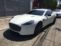 White Aston Martin Rapide S at 4000 km for sale in Makati 
