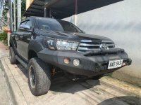Sell Black 2016 Toyota Hilux in Quezon City 