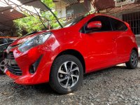 Sell Red 2019 Toyota Wigo at 2300 km