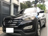 Black Hyundai Santa Fe 2013 for sale in Manila