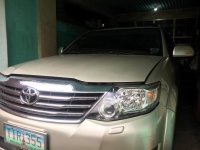 2012 Toyota Fortuner for sale in Manila