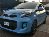 Sell Blue 2016 Kia Picanto Manual in Pasig City