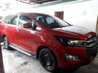 Sell Red 2017 Toyota Innova in Quezon City