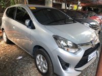 Silver Toyota Wigo 2019 for sale in Quezon City