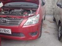 Red Toyota Innova 2016 for sale in Quezon City