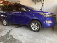 Selling Blue Toyota Innova 2017 in Quezon City