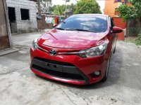 Red Toyota Vios 2016 for sale in Quezon City