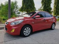 Red Hyundai Accent 2017 for sale in San Pedro