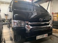 Selling Black Toyota Hiace 2018 Manual Diesel at 1900 km 