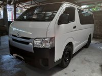 Selling White Toyota Hiace 2019 in Quezon City