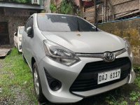 Silver Toyota Wigo 2019 for sale in Quezon City 