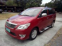 2012 Toyota Innova for sale in Manila